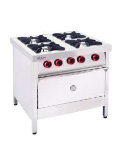 Профессиональная газовая плита для ресторана Кий-В ПГД-4-Б(П) Профессиональная газовая плита для ресторана Кий-В ПГД-4-Б(П)